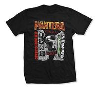 Pantera - T-Shirt # S Black Femmina # 3 Albums [Import]