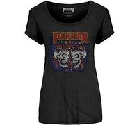 Pantera - T-Shirt # S Black Femmina # Domination [Import]