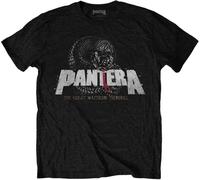 Pantera T-shirt Snake Logo Unisex Black L