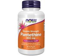 Pantéthine 60 Gélules Molles 600 MG Par Now Foods