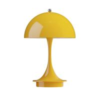 Panthella 160 Portable V3 Lampe de table à LED rechargeable Intérieur/Extérieur Louis Poulsen Jaune opaque - 5714693006441
