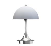 Panthella 160 Portable V3 Lampe de table à LED rechargeable Intérieur/Extérieur Louis Poulsen Opal Bleu-gris - 5714693006359