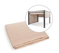 Pantheon Cortina Pergola ensemble de parois latérales de rechange 4 parois 200 g/m² Toile polyester 3x6 m
