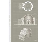 Pantheon of Agrippa Sketchbook: Soft Isometric Dot Grid Notebook for Architects, Designers and Urban Sketchers