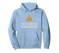 Panthéon Sorbonne Quartier administratif de Paris Sweat à Capuche, Unisexe pour Adultes, Bleu poudré, M