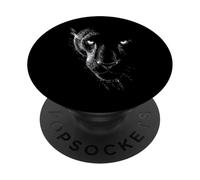 Panther Animal Lover Motif Léopard Noir PopSockets PopGrip Adhésif