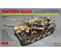 Panther Ausf.G with full interior & cut away parts