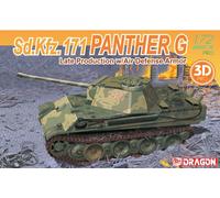 Panther G Late Production With Air Defense Armor Tank 1:72 Plastique Model Kit