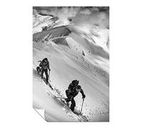 Panther Print Fine Art Prints Poster artistique sans cadre pour décoration de maison, chambre à coucher, salon et salle de bain Noir et blanc, 61 x 41 cm