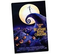 Panther Print L'étrange Noël de citrouille Impression sur toile murale Art Grand format 76,2 x 50,8 cm