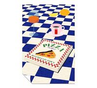 Panther Print Poster sans cadre The Italian Menu - Images pour murs de maison, chambre, salon et salle de bain - 91 x 61 cm