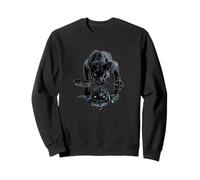 Panther Reflection Puissant Gaze Jungle Majesty Sweatshirt
