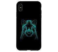 Panther Wild Cat Feline Jungle Panther Pantera Panter Africa Coque pour iPhone XS Max
