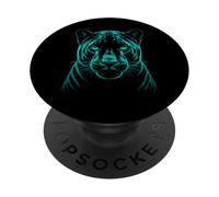 Panther Wild Cat Feline Jungle Panther Pantera Panter Africa PopSockets PopGrip Adhésif