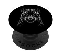 Panther Wild Cat Feline Jungle Panther Pantera Panter Africa PopSockets PopGrip Adhésif