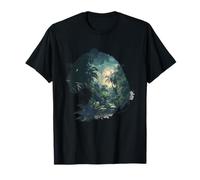 Panthère à imprimé animalier, faune, nature, jungle, amoureux des panthères T-Shirt