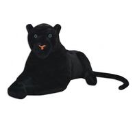 Panthère en peluche Noir XXL élégant ♫30534