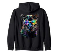 Panthère Léopard Fauve Doux Grand Chat Panthère Léopards Sweat à Capuche