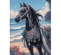Panthère Noire dans Une forêt Magique Puzzle 500 Pièces pour Adultes Educa Art Contemporain Décoration Salon Qualité Supérieure Détente Famille Cadeau 500 PCS