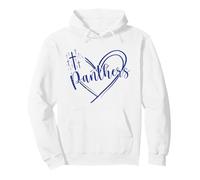 Panthers avec Croix catholique école Esprit Bleu Sweat à Capuche