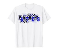 Panthers Mascotte à Carreaux Motif panthère Pride School Spirit T-Shirt