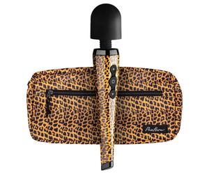 Panthra Shaka Wand - vibrateur massant rechargeable (léopard-noir)