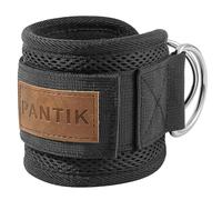 PANTIK Sangles de cheville pour fixation de machine à câble, bande de résistance pour les rebonds, les exercices fessiers, les extensions de jambes, les boucles et les abducteurs de hanches pour homme