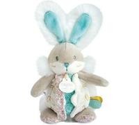 Pantin attache sucette Doudou et Compagnie Lapin de sucre Bleu Bleu G