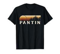 Pantin, France Evergreen Vintage Sunset T-Shirt