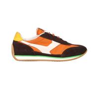 PANTOFOLA D’ORO 1886 Homme Trainer '74 Basket, Marron Orange Blanc Jaune, 40 EU