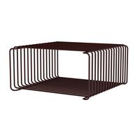 Panton Wire Single D35 Half height Système d'étagères Montana Noir-rouge - 5715288556211