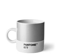 Pantone 18006 Porcelain Espresso Cup Silver