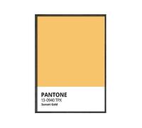 Pantone couleur mur Art décor imprime affiche jaune bleu vert rose moderne toile peinture for salon décoratif Bundle infirmière (Color : A, Size : 30x40CM No Frame)