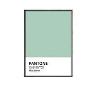 Pantone couleur mur Art décor imprime affiche jaune bleu vert rose moderne toile peinture for salon décoratif Bundle infirmière (Color : D, Size : 40x50CM No Frame)
