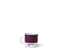 PANTONE Espresso Cup, small coffee cup, fine china (ceramic), 120 ml, aubergine