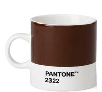 Pantone tasse à espresso 120 ml en céramique marron/blanc