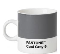 PANTONE Espresso Cup, small coffee cup, fine china (ceramic), 120 ml, Cool gray