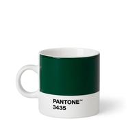 Copenhagen design Pantone Espresso Cup, Small Coffee Cup, Fine China (Ceramic), 120 ML, Dark Green, 3435 C