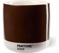 PANTONE Gobelet isotherme en porcelaine Latte Macchiato, 220 ml, Couleur : Brown 2322