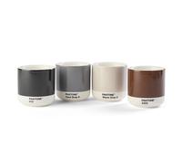 PANTONE Gobelet thermique en porcelaine Cortado, 190 ml, set de 4 pièces, boîte cadeau incluse