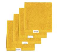 PANTONE™ - Lavettes de salle de bain 30 x 30 cm, 4 pièces en éponge de pur coton 100 % certifié OEKO-TEX, ensemble de serviettes de bain petites polyvalentes douces et absorbantes, valables également