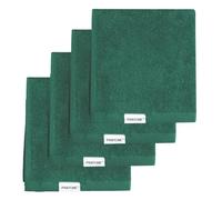 PANTONE™ - Lavettes de salle de bain 30 x 30 cm, 4 pièces en éponge de pur coton 100 % certifié OEKO-TEX, ensemble de serviettes de bain petites polyvalentes douces et absorbantes, valables également