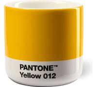 PANTONE PANTONE Tasse à macchiato en porcelaine, sans anse, 100 ml, couleur : Yellow 012