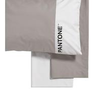 Pantone™ Parure de lit 2 Places en Coton 240 x 280 cm + Drap-Housse avec Coins pour lit Double 180 x 200 cm avec élastiques pour Matelas jusqu'à 30 cm + taies d'oreiller 50 x 80 cm