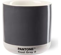 PANTONE Porzellan Thermobecher Latte Macchiato, 220 ml, Farbe : Cool Gray 9 C