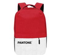 Pantone PT-BPK001R1 sac à dos Sac à dos normal Rouge, Blanc Polyester