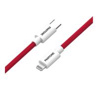 Pantone PT-CTL002-5R1 câble Lightning 1,5 m Rouge et Blanc