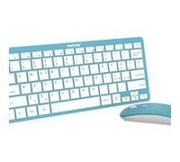 Celly Kit clavier et souris sans fil Bleu clair