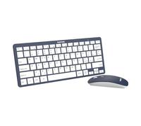 Pantone PT-KB09N clavier Souris incluse Maison RF sans fil QWERTY Italien Marine