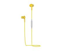 Pantone PT-WE001Y casque Casques Sans fil Ecouteurs Appels/Musique Bluetooth Jaune